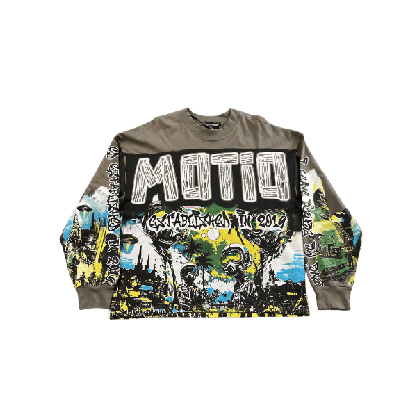Camisa Manga Longa Mixed Emotion UFO