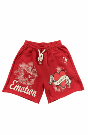 Shorts Mixed Emotion Xix  (Vemelho)
