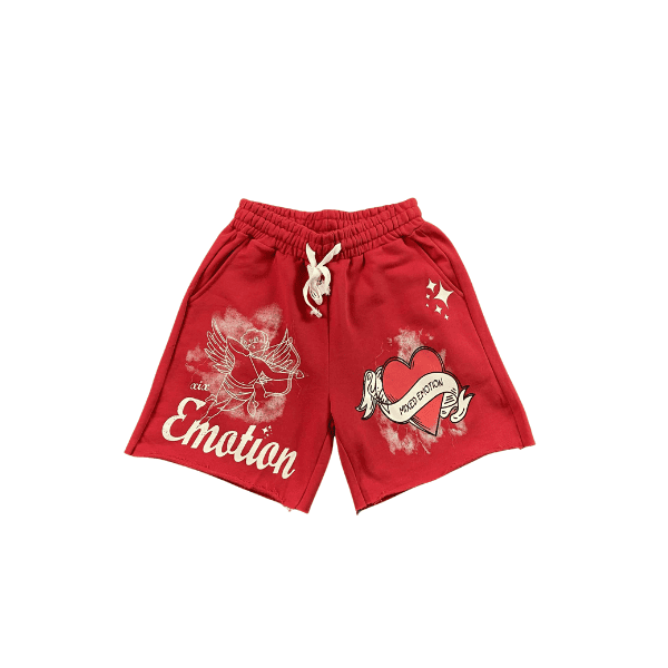 Shorts Mixed Emotion Xix (Vemelho)