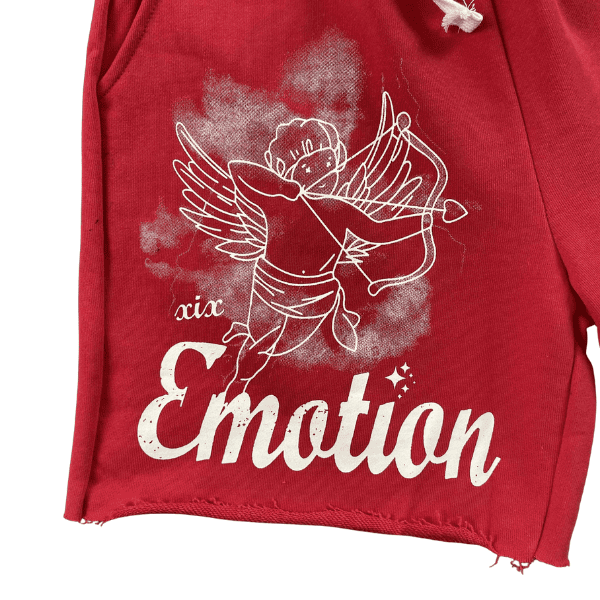 Shorts Mixed Emotion Xix (Vemelho) - Imagem 3