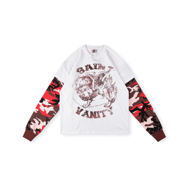 Camisa Manga Longa Saint Vanity 'Pink Camo'