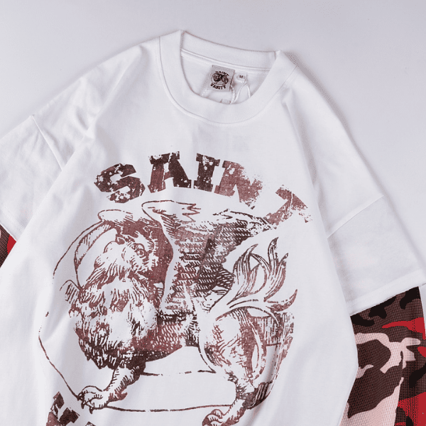 Camisa Manga Longa Saint Vanity 'Pink Camo' - Imagem 3