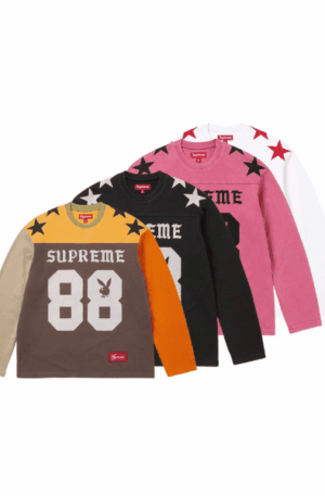 Camisa Manga Longa Supreme x Playboy Football Top