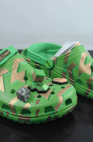 Crocs Minecraft Elevated Clog (Verde)