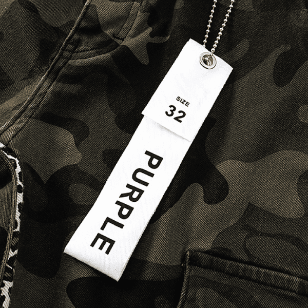 Calça Jeans Purple Brand Camuflada Flare (Verde) - Imagem 8