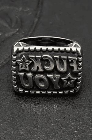 Anel Chrome Hearts