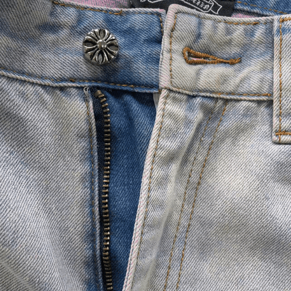 Calça Jeans Chrome Heart - Imagem 5