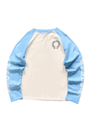 Camisa Manga Longa Chrome Hearts HorseShoe Baseball