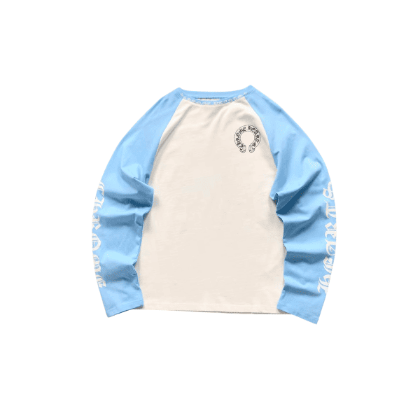 Camisa Manga Longa Chrome Hearts HorseShoe Baseball