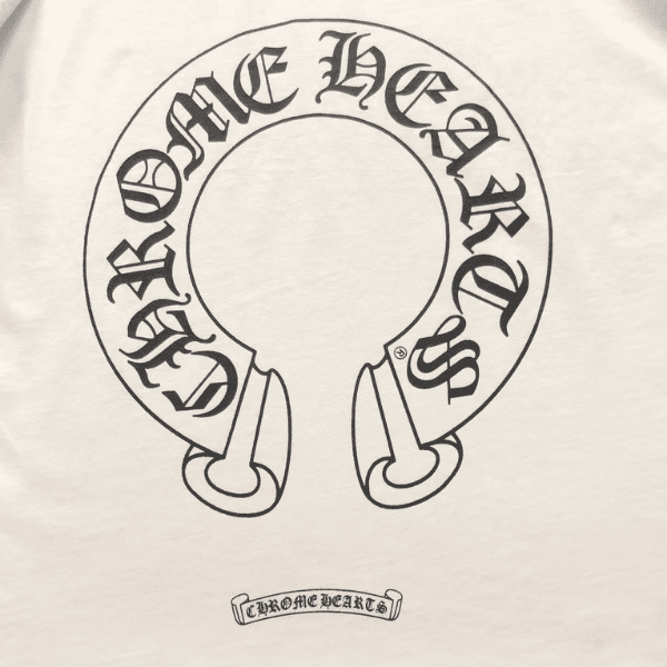 Camisa Manga Longa Chrome Hearts HorseShoe Baseball - Imagem 5