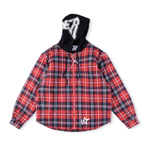 Jaqueta Sp5der Zip Flannel Shirt - Imagem 2