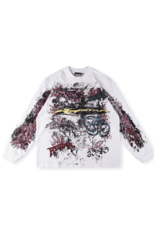 Camisa Manga Longa Hellstar Graffiti