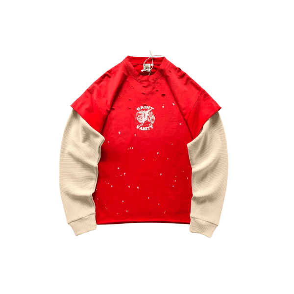 Camisa Manga Longa Saint Vanity Cutoff Distressed Thermal