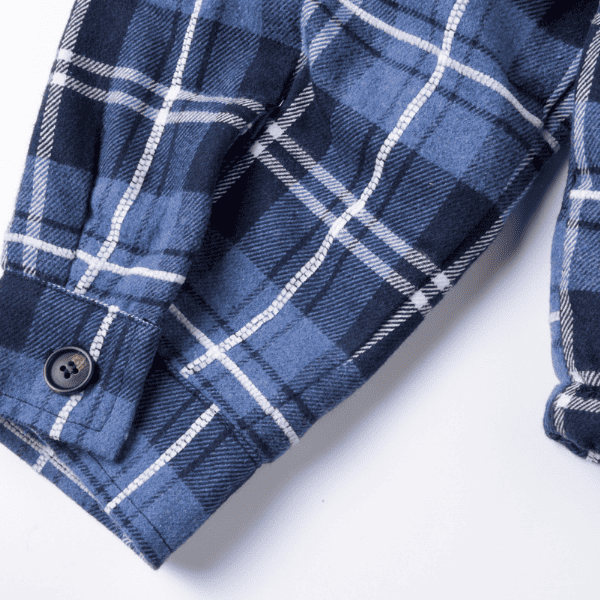 Jaqueta Sp5der Zip Flannel Shirt - Imagem 9