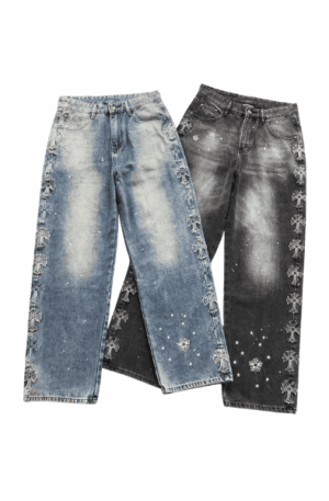 Calça Jeans Chrome Heart