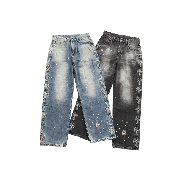 Calça Jeans Chrome Heart
