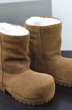 Bota Balenciaga Alaska (Marrom)