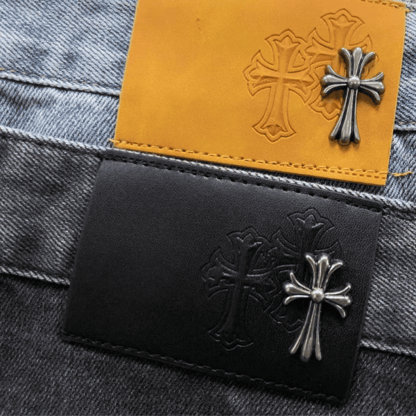 Calça Jeans Chrome Heart - Imagem 5