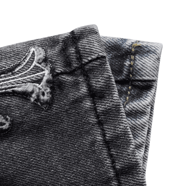 Calça Jeans Chrome Heart - Imagem 10