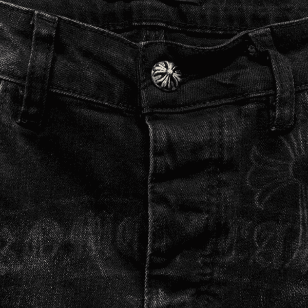 Calça Jeans Flare Chrome Heart - Imagem 7
