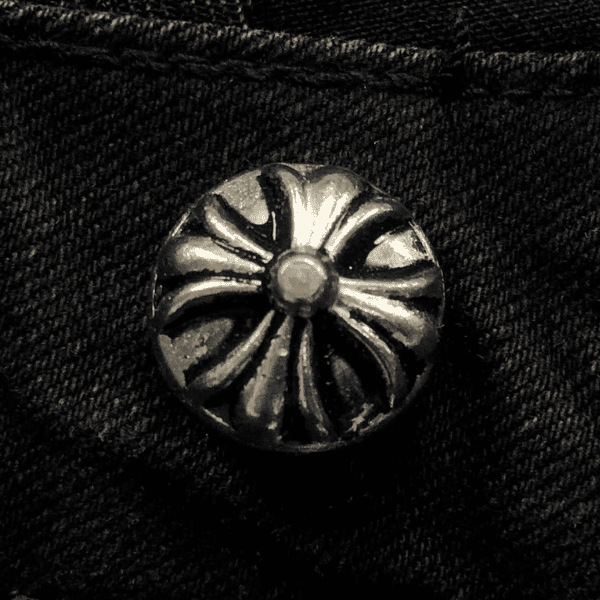 Calça Jeans Flare Chrome Heart - Imagem 8
