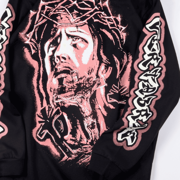 Camisa Manga Longa Vertabrae Jesus - Imagem 5