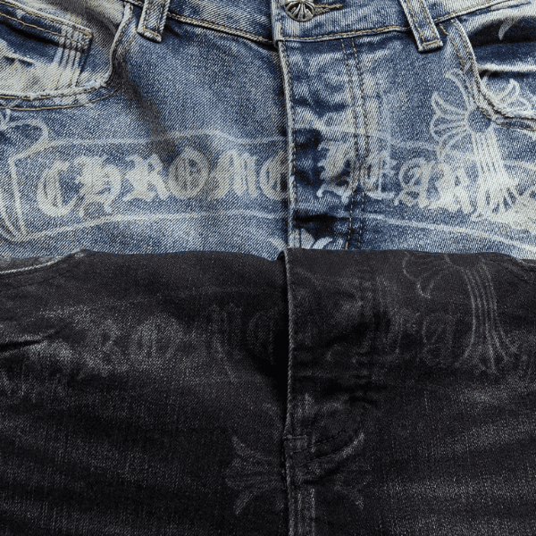 Calça Jeans Flare Chrome Heart - Imagem 10