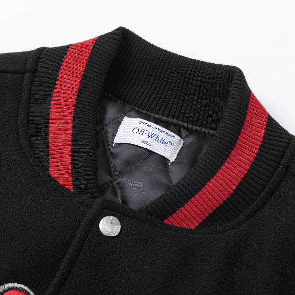 Jaqueta Varsity OFF-WHITE C/O Chicago Bulls - Imagem 6