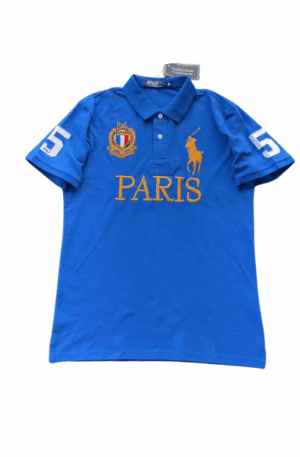 Camisa Polo Ralph Lauren "Paris" (Azul)