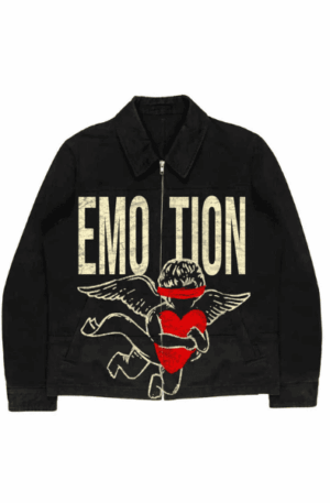 Jaqueta Mixed Emotion com Mangas Removíveis