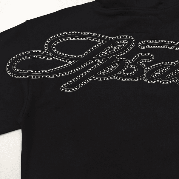 Jaqueta Sp5der Rhinestone Script - Imagem 3