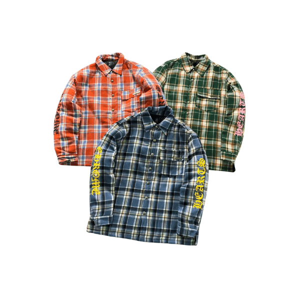 Jaqueta Chrome Hearts Plaid Flannel