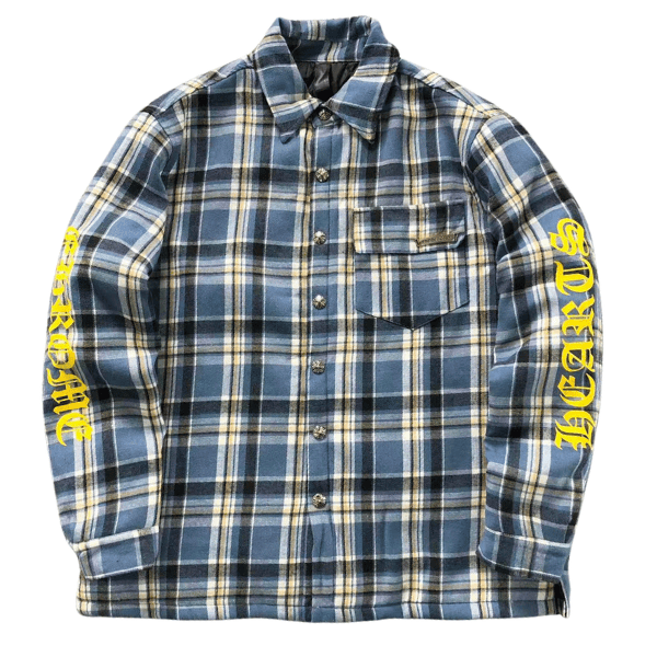 Jaqueta Chrome Hearts Plaid Flannel - Imagem 2
