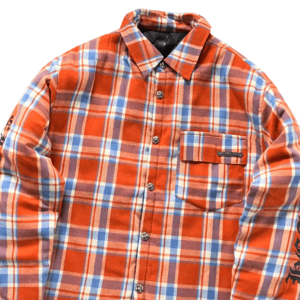 Jaqueta Chrome Hearts Plaid Flannel - Imagem 3