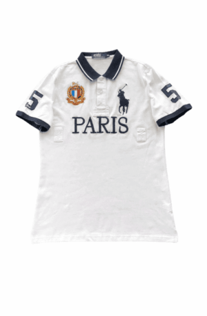 Camisa Polo Ralph Lauren "Paris" (Branca)