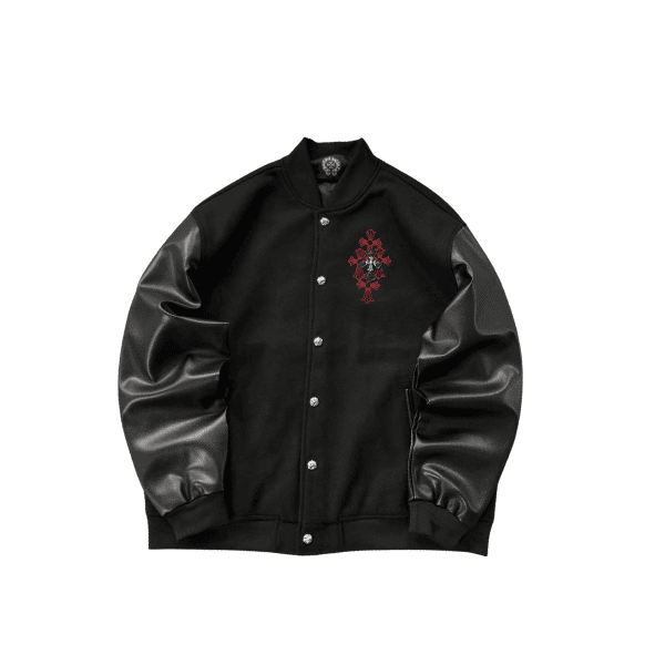 Jaqueta Varsity Chrome Hearts