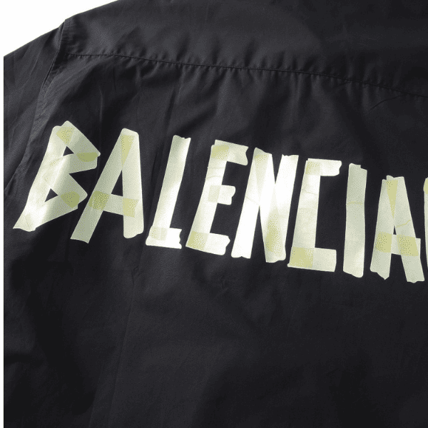 Camisa Social Manga Longa Balenciaga Tape - Imagem 6