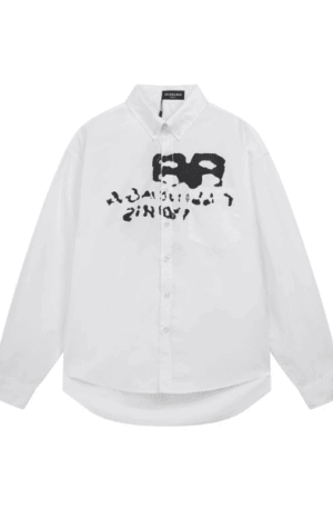 Camisa Social Manga Longa Balenciaga