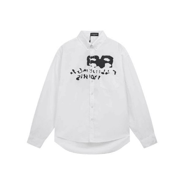 Camisa Social Manga Longa Balenciaga