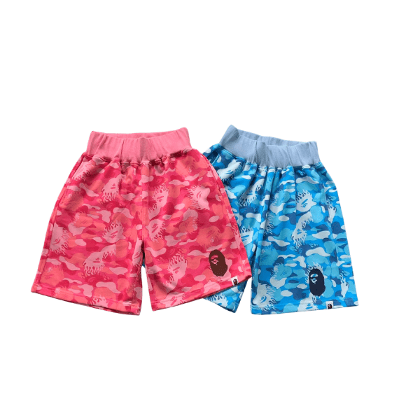 Short Bape ABC Camo Fire