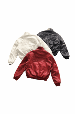 Jaqueta Varsity de Couro Supreme