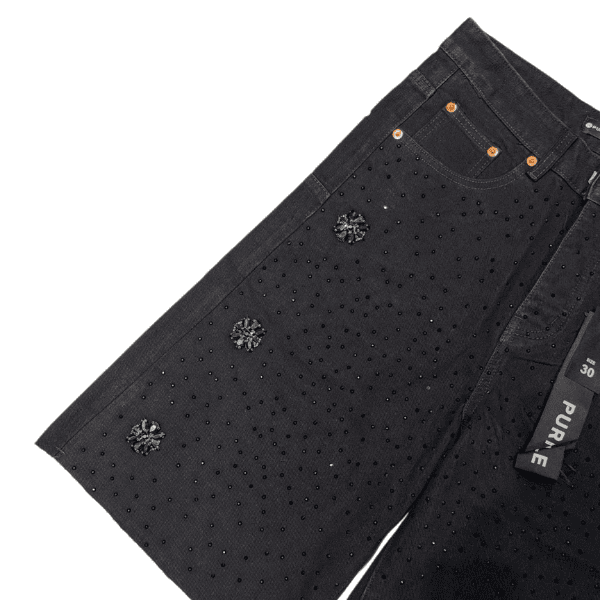 Short Jeans com Brilhos - Imagem 3
