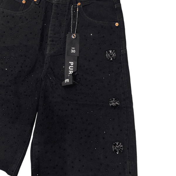 Short Jeans com Brilhos - Imagem 4