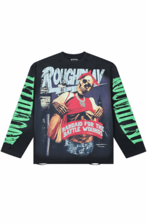 Camisa Manga Longa RoughPlay "Bandaid for the Battle Wounds"