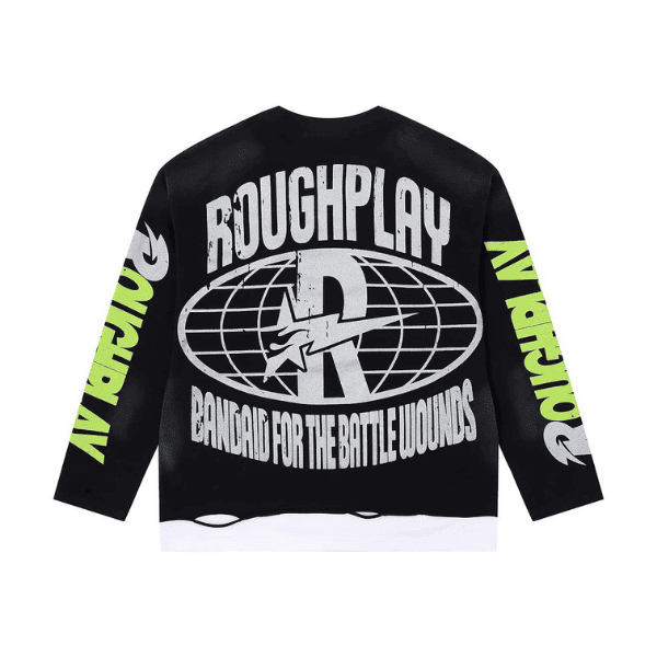 Camisa Manga Longa Roughplay Bandaid Laser Eyes - Imagem 2