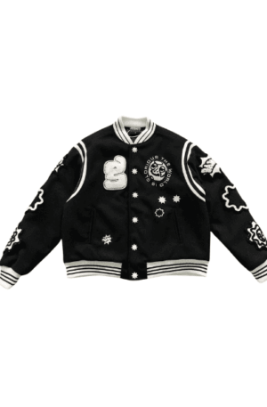 Jaqueta Varsity Glo Gang Worldwide Glorious Galaxy