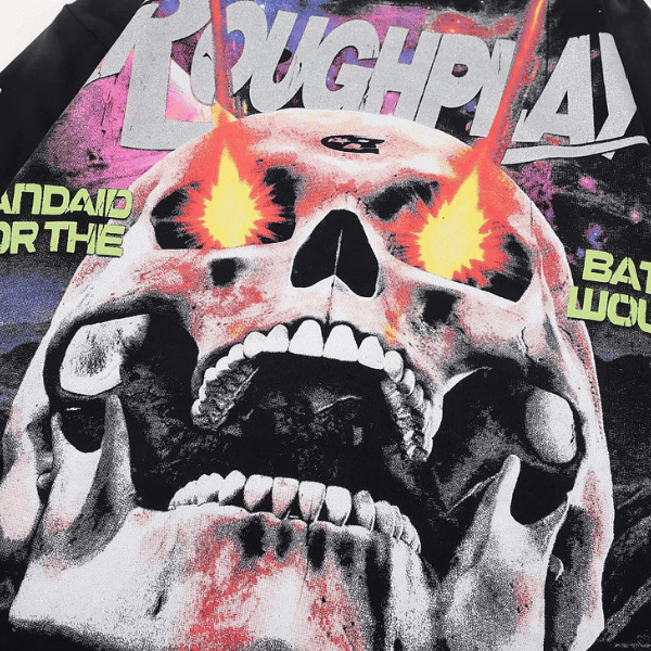 Camisa Manga Longa Roughplay Bandaid Laser Eyes - Imagem 7