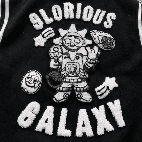 Jaqueta Varsity Glo Gang Worldwide Glorious Galaxy - Imagem 5