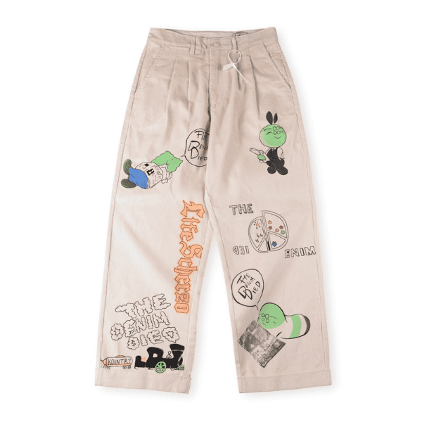 Calça Carpenter Kapital 14W Corduroy