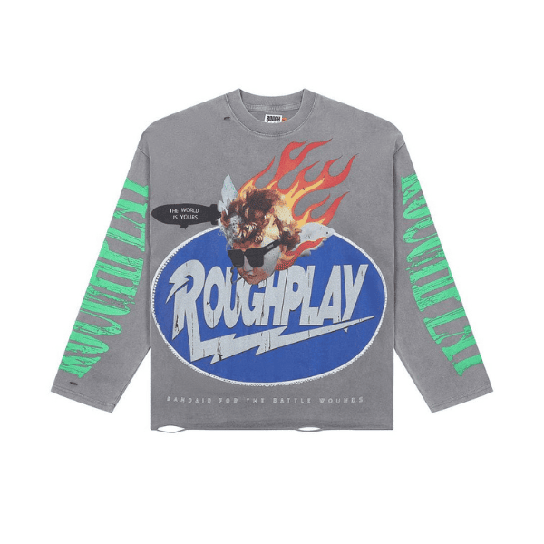 Camisa Manga Longa Roughplay The World Is Yours - Imagem 4
